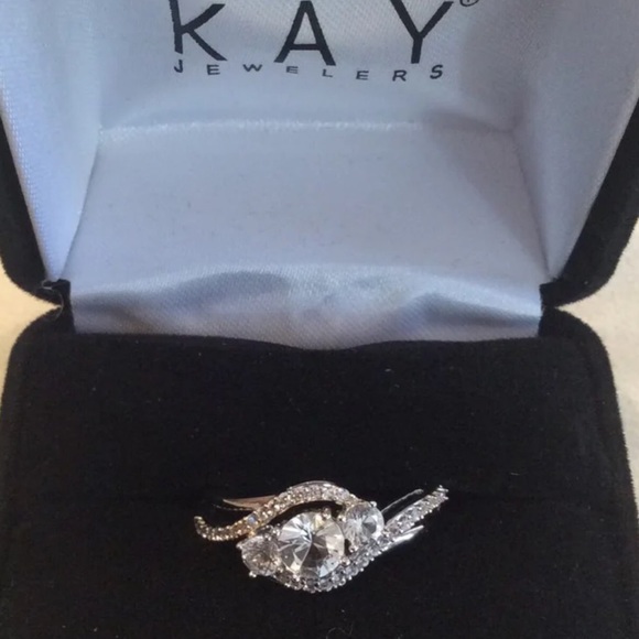 Kay Jewelers Jewelry - LAST ONE - Kay Jewelers White Sapphire Ring